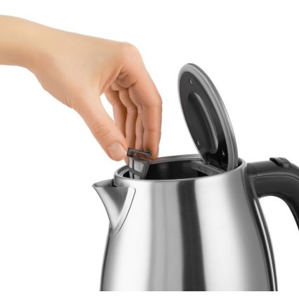 Sencor - Bouilloire à thermorégulation 1,7 l 2200W/230V acier inoxydable