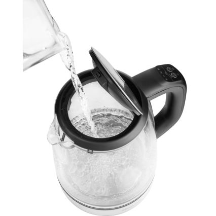 Sencor - Bouilloire à thermorégulation avec rétro-éclairage LED 2 l 2200W/230V
