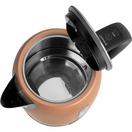 Sencor - Bouilloire électrique à chauffe rapide avec régulation de la température 1,7 l 2150W/230V cuivrée