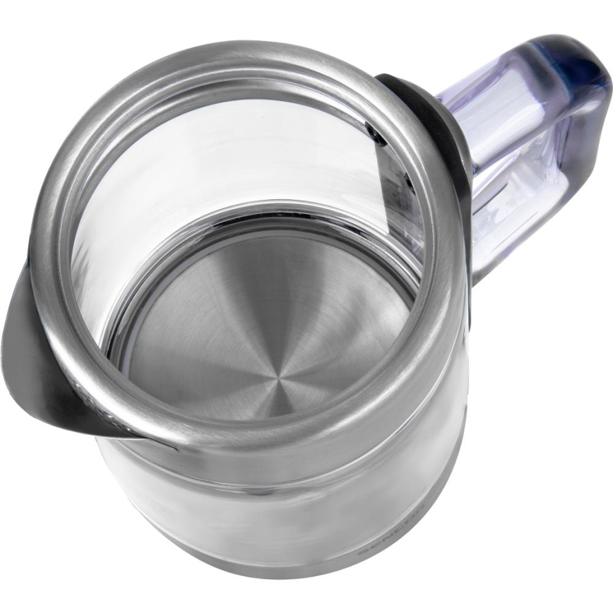 Sencor - Bouilloire électrique à ébullition rapide avec réglage de la température 1,5 l 1500W/230V en acier inoxydable