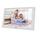 Sencor - Cadre photo numérique 10,1 avec haut-parleur 230V, blanc + télécommande