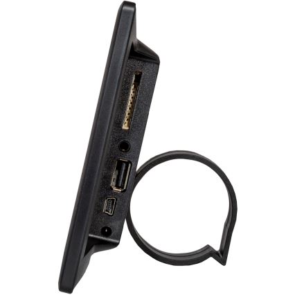 Sencor - Cadre photo numérique 7 avec haut-parleur 230V noir + télécommande