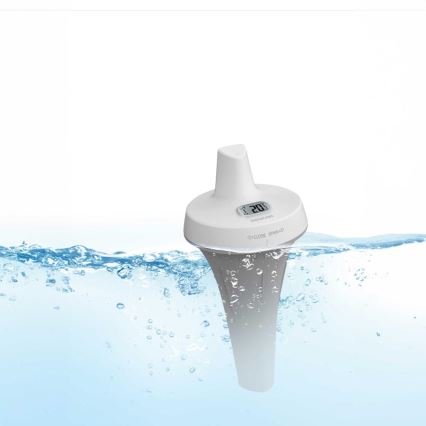 Sencor - Capteur flottant sans fil pour piscine 2xAA IPX7