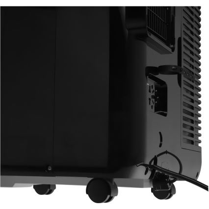 Sencor - Climatiseur mobile intelligent 4 en 1 avec accessoires complets 900W/230V 9000 BTU Wi-Fi noir + télécommande