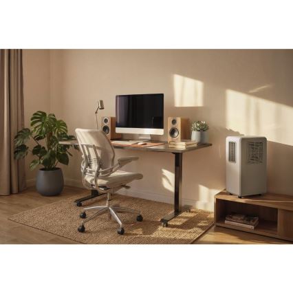 Sencor - Climatiseur mobile 4 en 1 200W/230V 1800 BTU blanc + télécommande