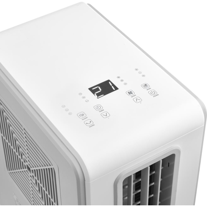 Sencor - Climatiseur mobile 4 en 1 200W/230V 1800 BTU blanc + télécommande