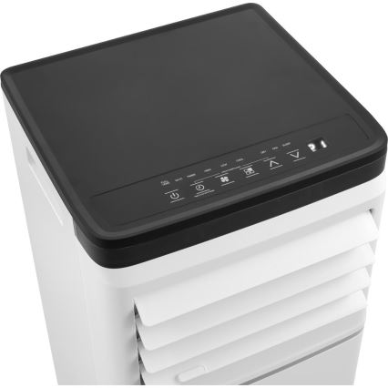 Sencor - Climatiseur mobile connecté 3 en 1, livré avec l'ensemble des accessoires, 760 W/230 V, 7000 BTU, Wi-Fi, blanc + télécommande