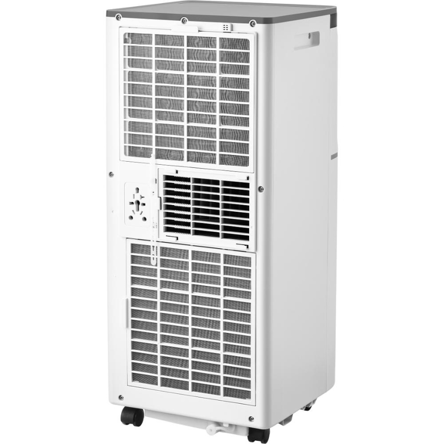 Sencor - Climatiseur mobile connecté 3 en 1 livré avec l'ensemble complet d'accessoires 815W/230V 8000 BTU Wi-Fi blanc + télécommande