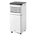 Sencor - Climatiseur mobile intelligent 3 en 1 avec tous les accessoires inclus 1020W/230V 10000 BTU Wi-Fi blanc + télécommande