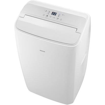 Sencor - Climatiseur mobile intelligent 5 en 1 livré avec tous les accessoires 733W/230V 9000 BTU Wi-Fi blanc + télécommande