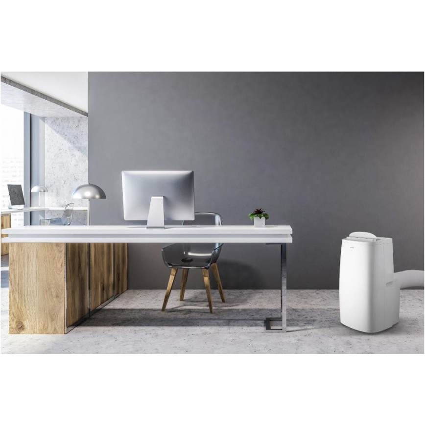 Sencor - Climatiseur portable connecté 3en1 avec accessoires complets 1700W/230V 16000 BTU Wi-Fi + Télécommande