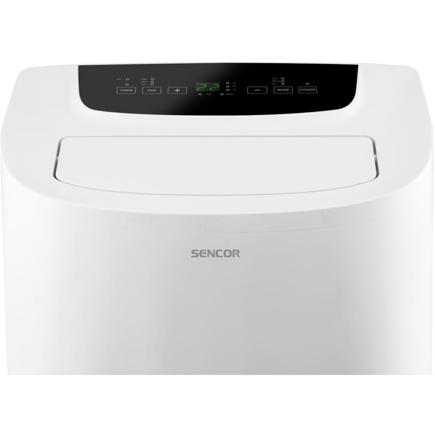 Sencor - Climatiseur portable connecté 3en1 avec accessoires complets 1700W/230V 16000 BTU Wi-Fi + Télécommande