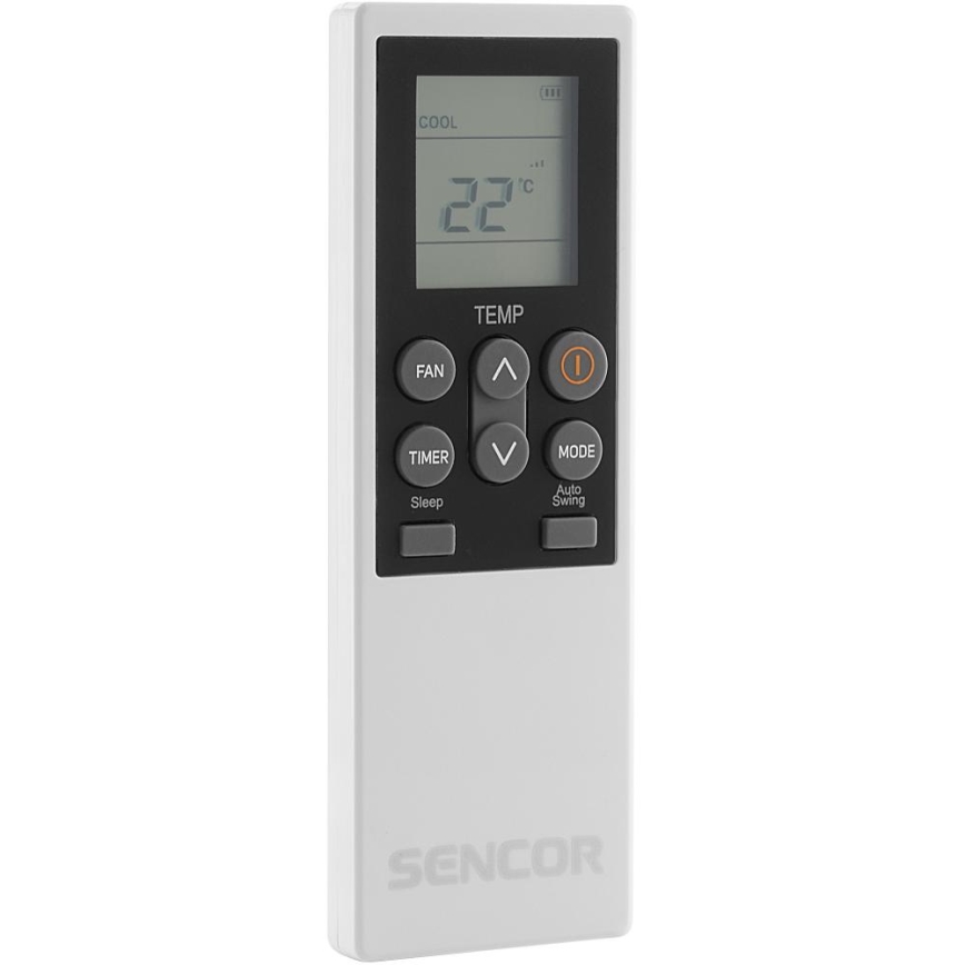 Sencor - Climatiseur portable connecté 3en1 avec accessoires complets 1700W/230V 16000 BTU Wi-Fi + Télécommande