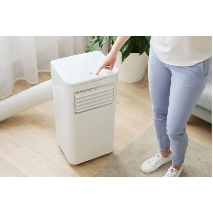 Sencor - Climatiseur portable connecté 3en1 avec accessoires complets 760W/230V 7000BTU Wi-Fi + Télécommande