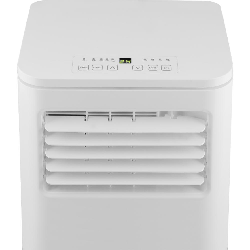 Sencor - Climatiseur portable connecté 3en1 avec accessoires complets 760W/230V 7000BTU Wi-Fi + Télécommande