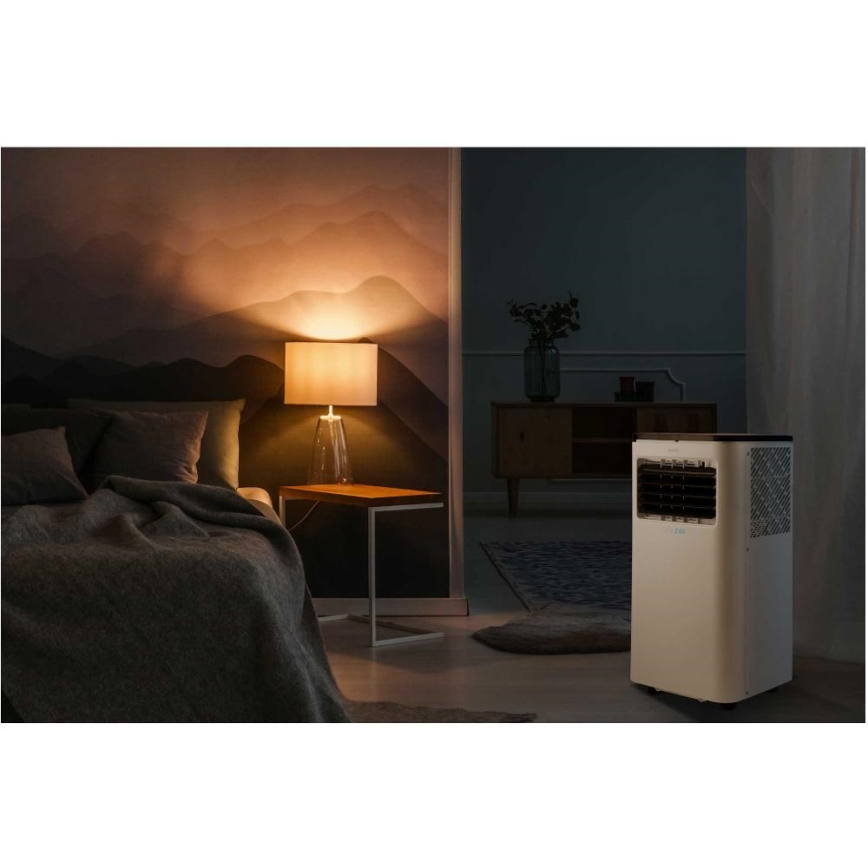 Sencor - Climatiseur portable connecté 3en1 avec accessoires complets 805W/230V 8000 BTU Wi-Fi + Télécommande