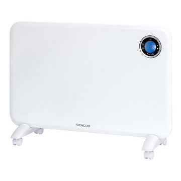 Sencor - Convecteur avec écran LCD et thermostat 750W/1500W/230V IP24