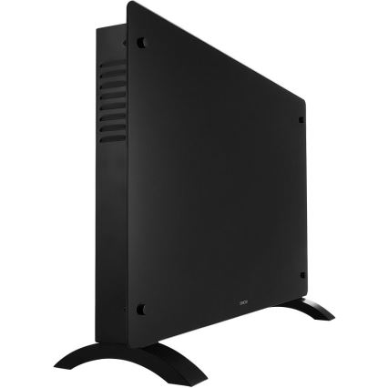 Sencor - Radiateur/convecteur électrique intelligent 2000W/230V IP24 Wi-Fi noir + télécommande