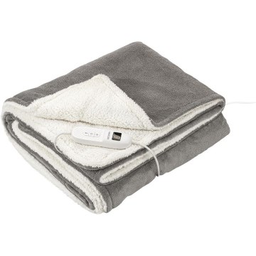 Sencor - Couverture chauffante électrique 160W/230V 180x130 cm grise