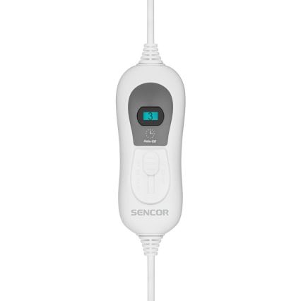 Sencor - Couverture chauffante électrique 60 W/230 V 150 x 80 cm