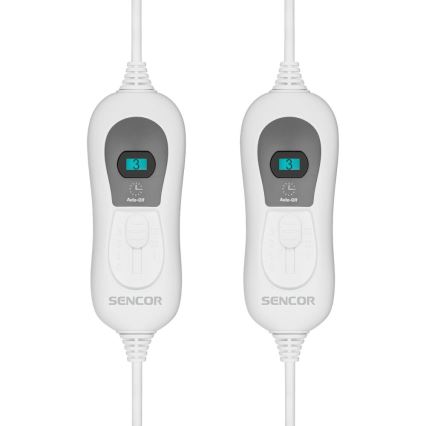 Sencor - Couverture chauffante électrique pour deux personnes 120 W / 230 V 160 x 140 cm