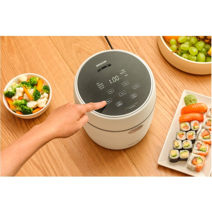 Sencor - Cuiseur à riz 350 W/230 V 0,6 l blanc