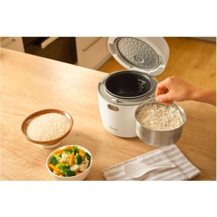 Sencor - Cuiseur à riz 350 W/230 V 0,6 l blanc