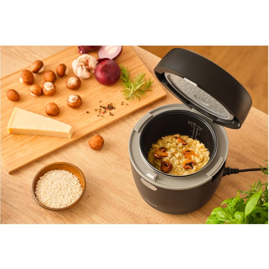 Sencor - Cuiseur à riz 350 W/230 V 0,6 l noir