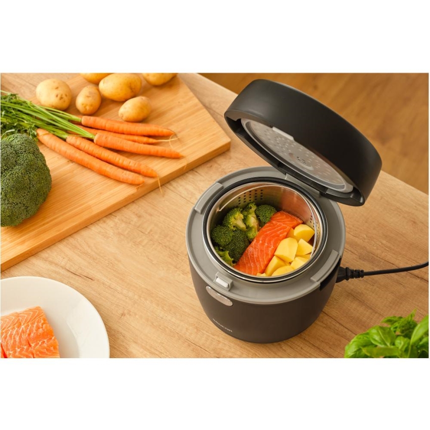 Sencor - Cuiseur à riz 350 W/230 V 0,6 l noir