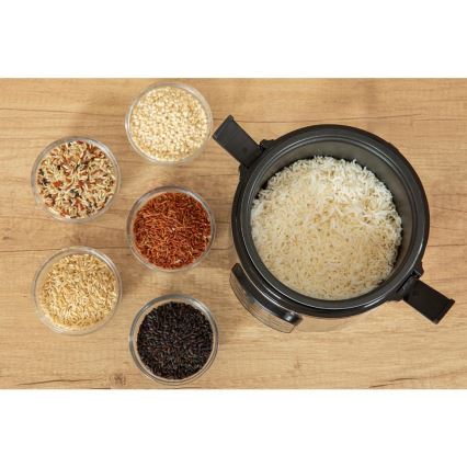 Sencor - Cuiseur à riz multifonction 350W/230V 0,6 l inox/noir