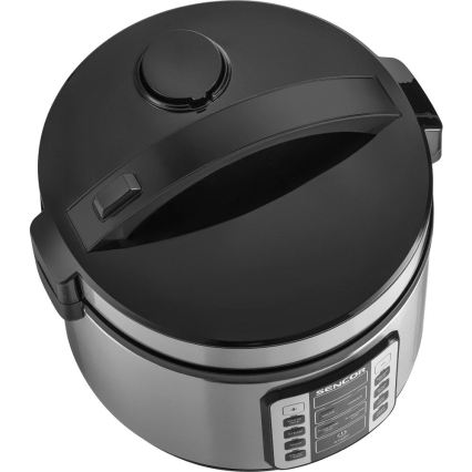Sencor - Cuiseur à riz multifonction 700W/230V 1,5 l inox/noir