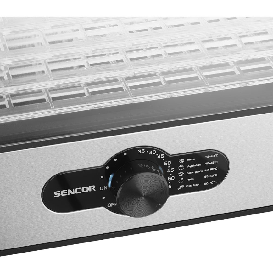 Sencor - Déshydrateur alimentaire avec contrôle thermostatique 700W/230V