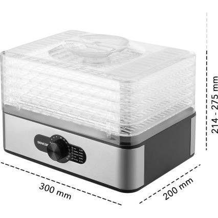 Sencor - Déshydrateur alimentaire avec contrôle thermostatique 700W/230V