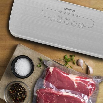 Sencor - Emballeuse sous vide alimentaire 110W/230V