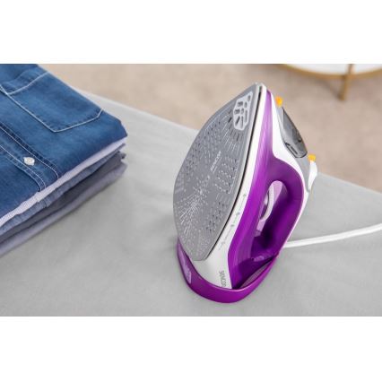 Sencor - Fer à repasser à vapeur 2400W/230V violet/blanc