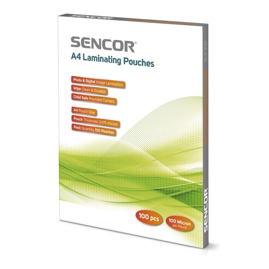 Sencor - Film de plastification A4 100 pcs