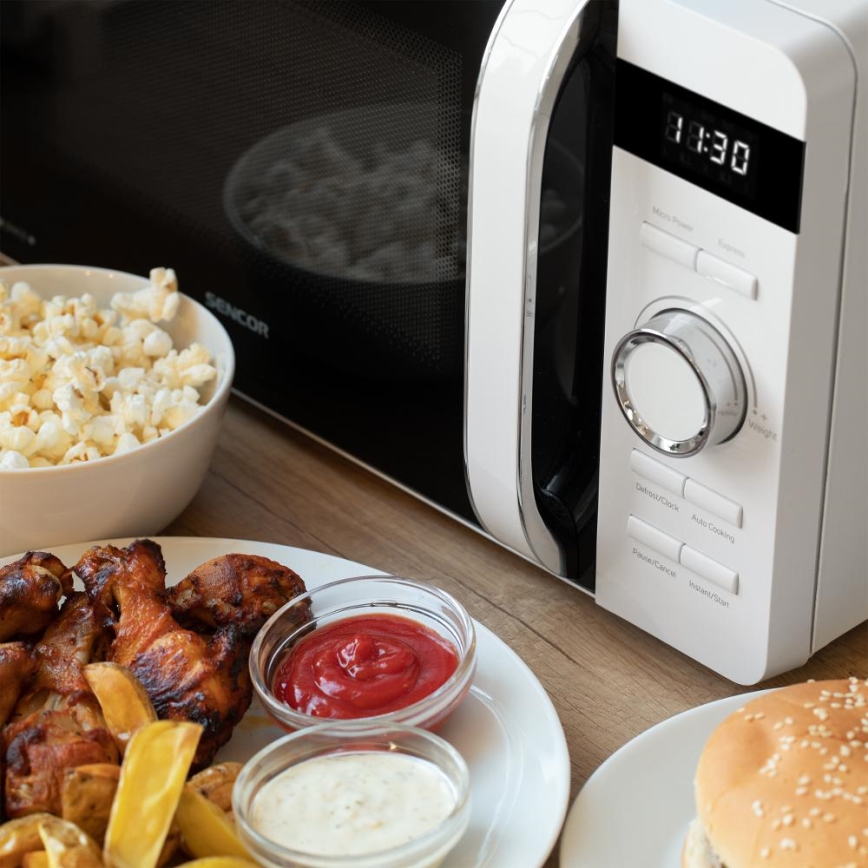 Sencor - Four micro-ondes 800 W / 230 V, 17 l, blanc