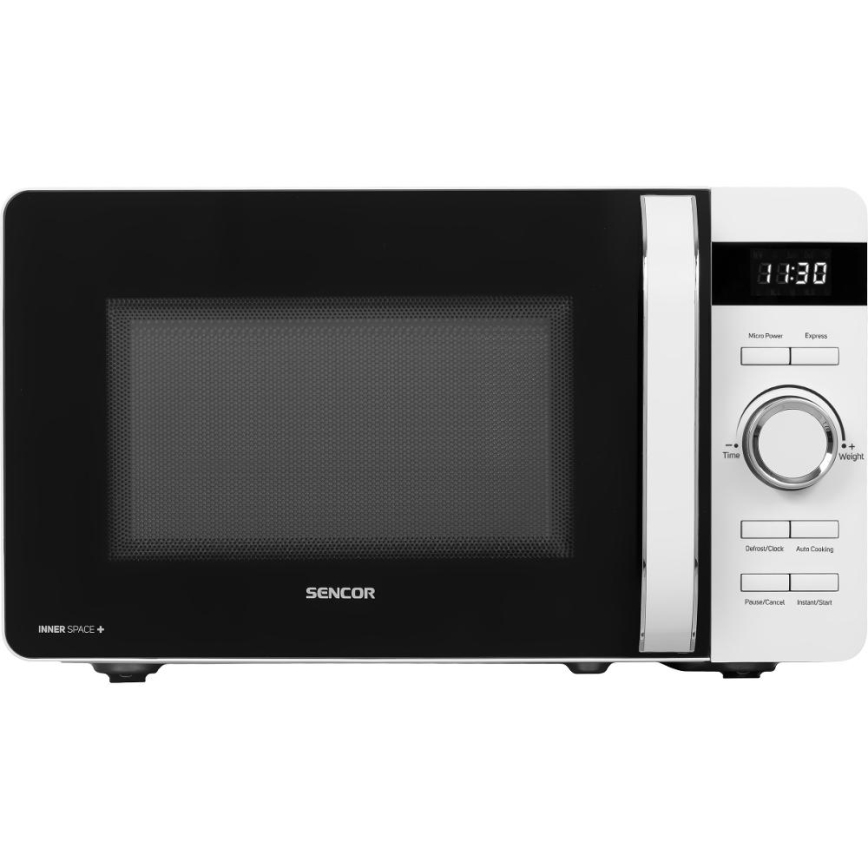 Sencor - Four micro-ondes 800 W / 230 V, 17 l, blanc