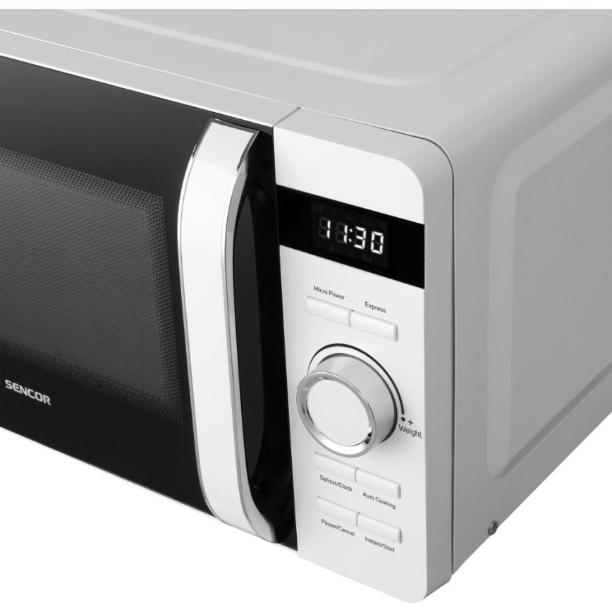 Sencor - Four micro-ondes 800 W / 230 V, 17 l, blanc