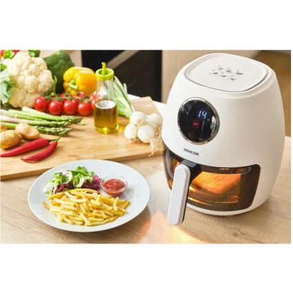 Sencor - Friteuse à air chaud 3,5 l 1300W/230V blanche