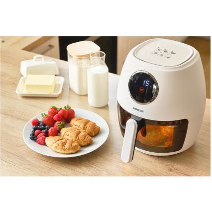 Sencor - Friteuse à air chaud 3,5 l 1300W/230V blanche