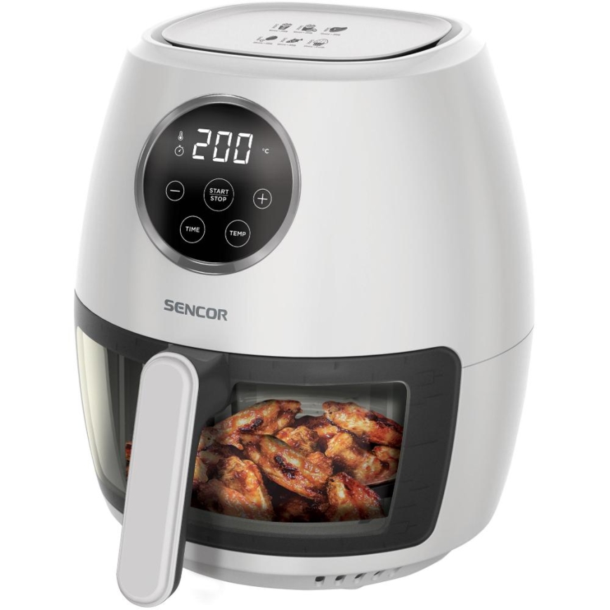 Sencor - Friteuse à air chaud 3,5 l 1300W/230V blanche
