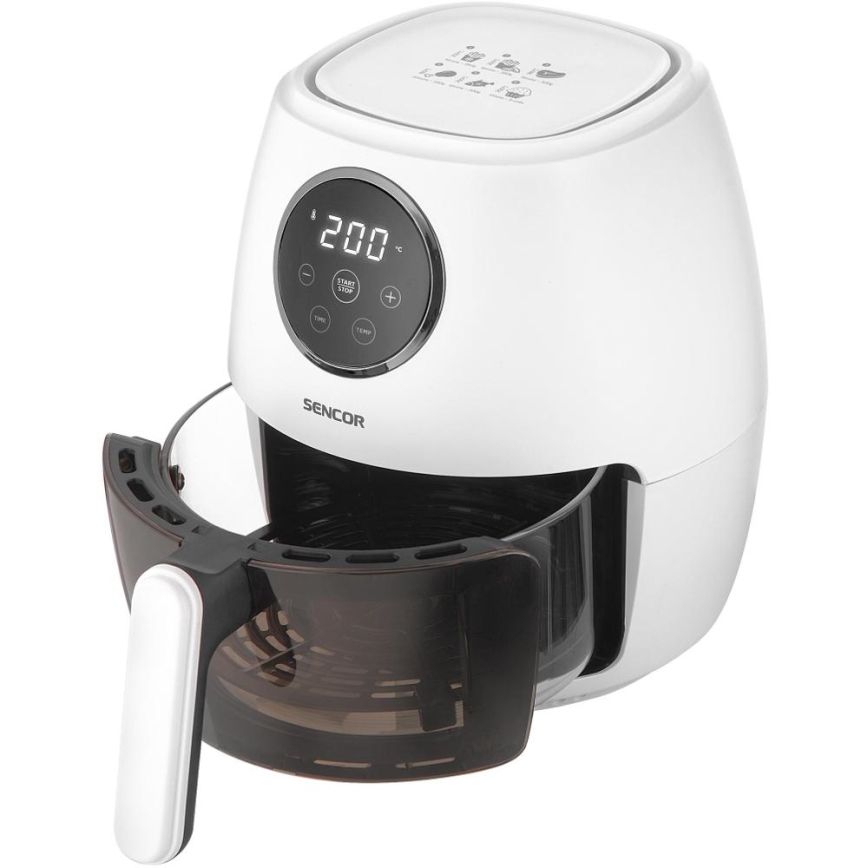 Sencor - Friteuse à air chaud 3,5 l 1300W/230V blanche