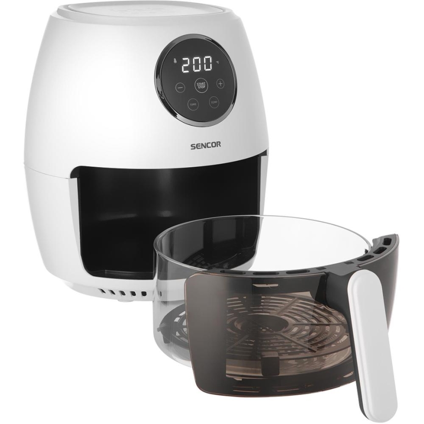 Sencor - Friteuse à air chaud 3,5 l 1300W/230V blanche