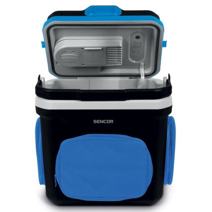 Sencor - Glacière portable 24 l 60W/12V/230V noir/bleu