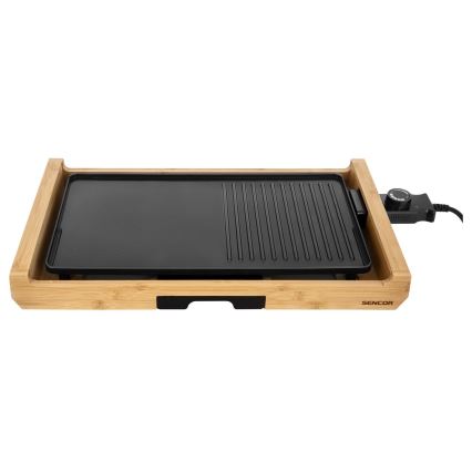 Sencor - Gril électrique de table 1800W/230V bambou