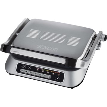 Sencor - Grill de contact 2100W/230V chrome mat