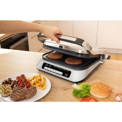 Sencor - Grill de contact 2100W/230V chrome mat