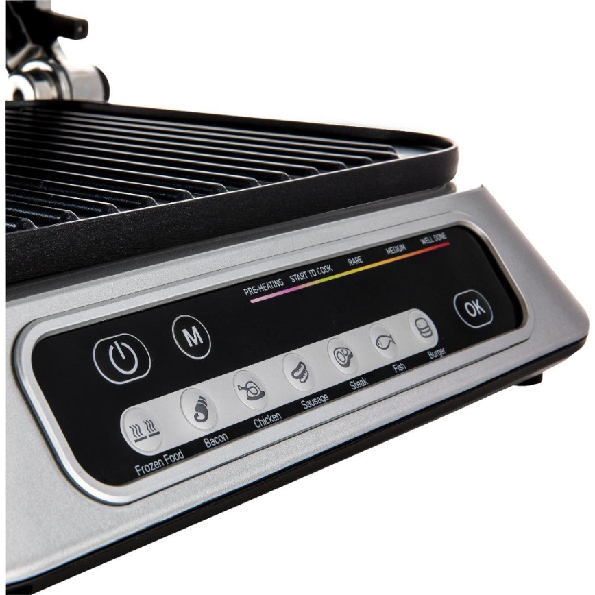 Sencor - Grill de contact 2100W/230V chrome mat