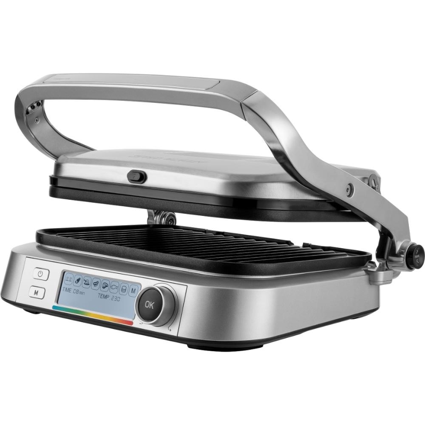 Sencor - Grill de contact 2100W/230V chrome mat